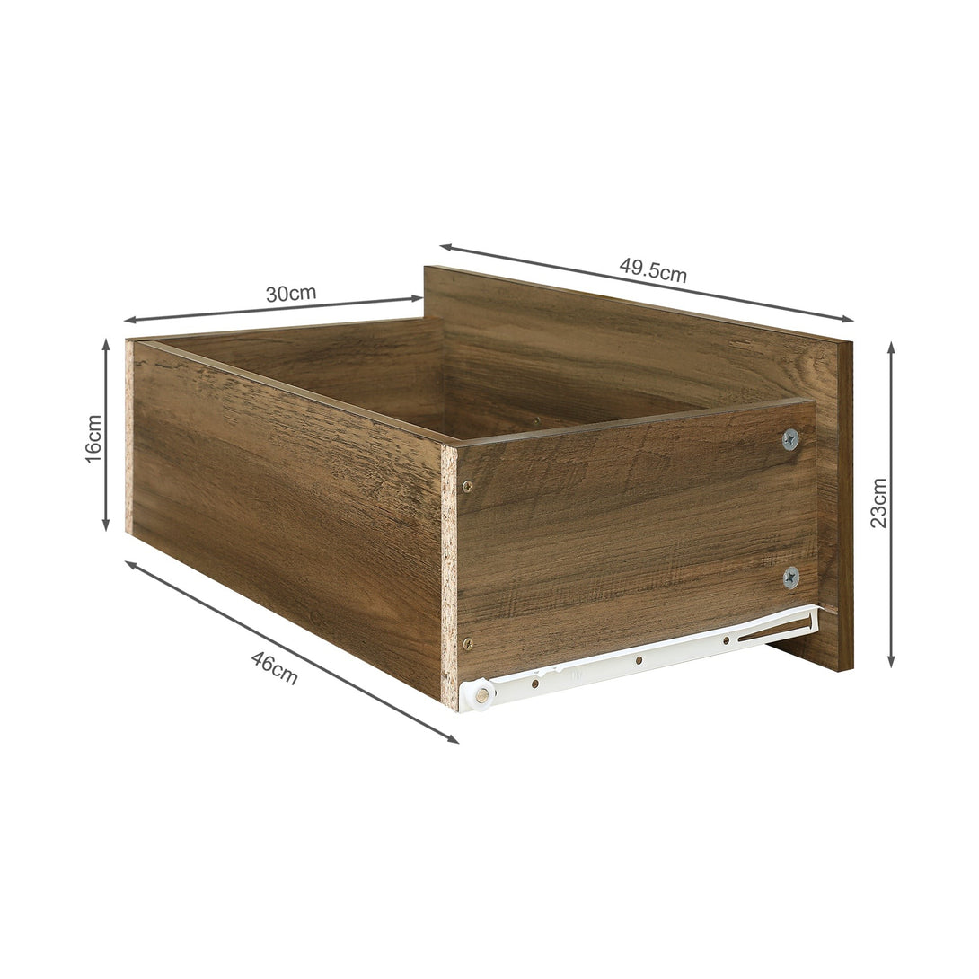 Georgie Sideboard Buffet Table - Knotty Oak