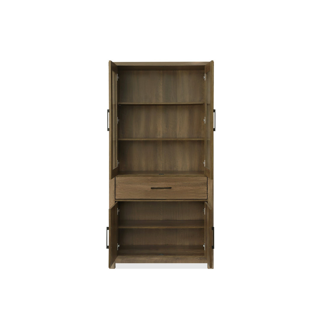 Georgie Storage Cabinet - Knotty Oak