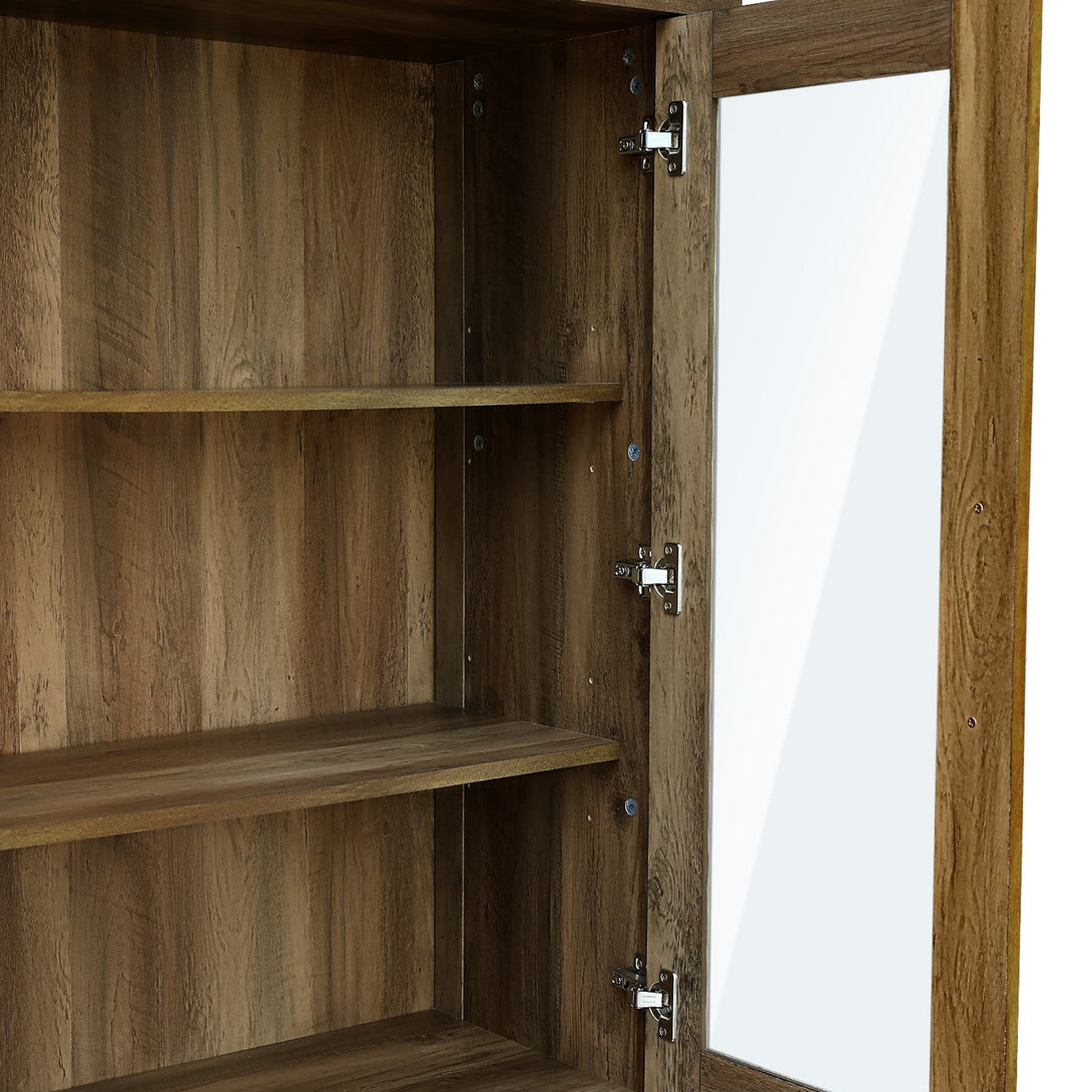 Georgie Storage Cabinet - Knotty Oak