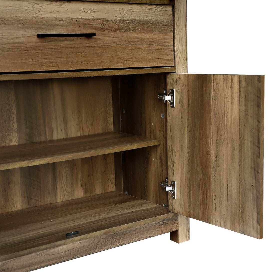 Georgie Storage Cabinet - Knotty Oak