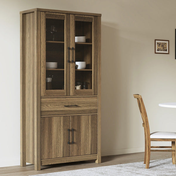 Georgie Storage Cabinet - Knotty Oak