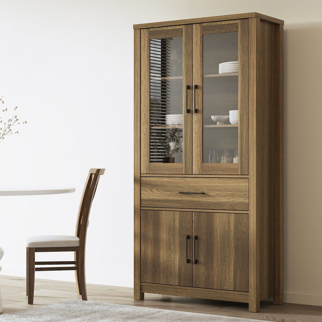 Georgie Storage Cabinet - Knotty Oak