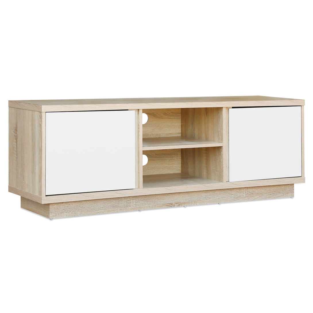 Thames 1.5m Entertainment Unit - Oak + White