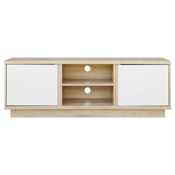 Thames 1.5m Entertainment Unit - Oak + White