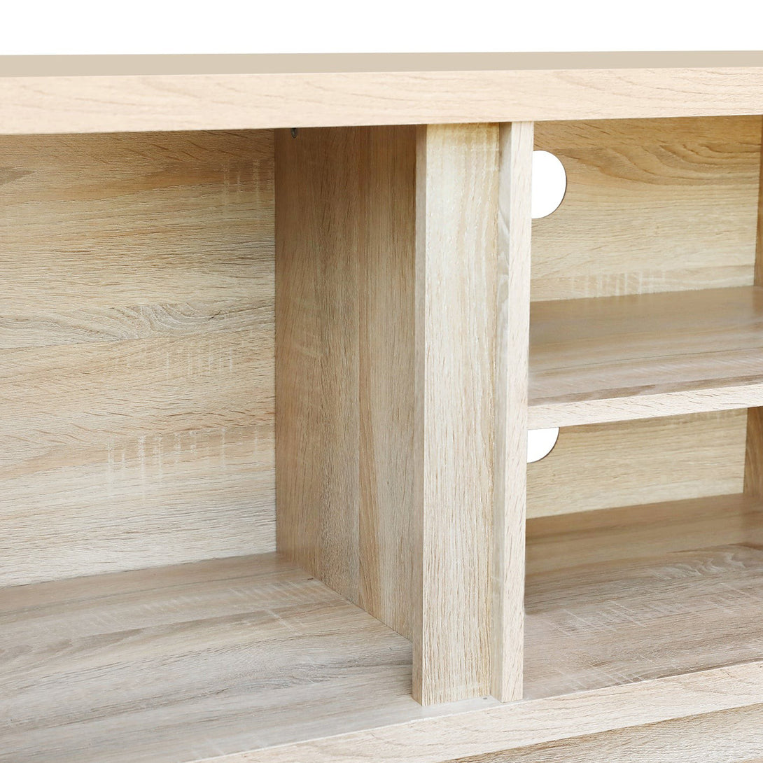 Thames 1.5m Entertainment Unit - Oak + White