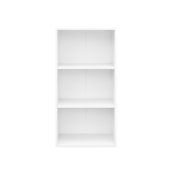 Clinton 3 Tier Bookshelf Display Shelf - White