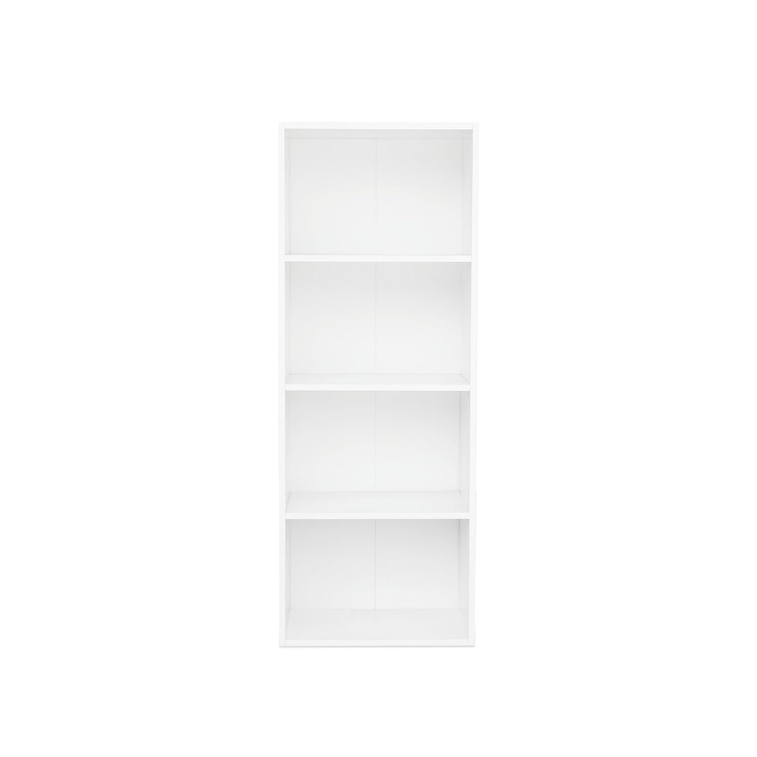 Clinton 4 Tier Bookshelf Display Shelf - White