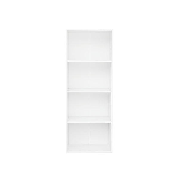 Clinton 4 Tier Bookshelf Display Shelf - White