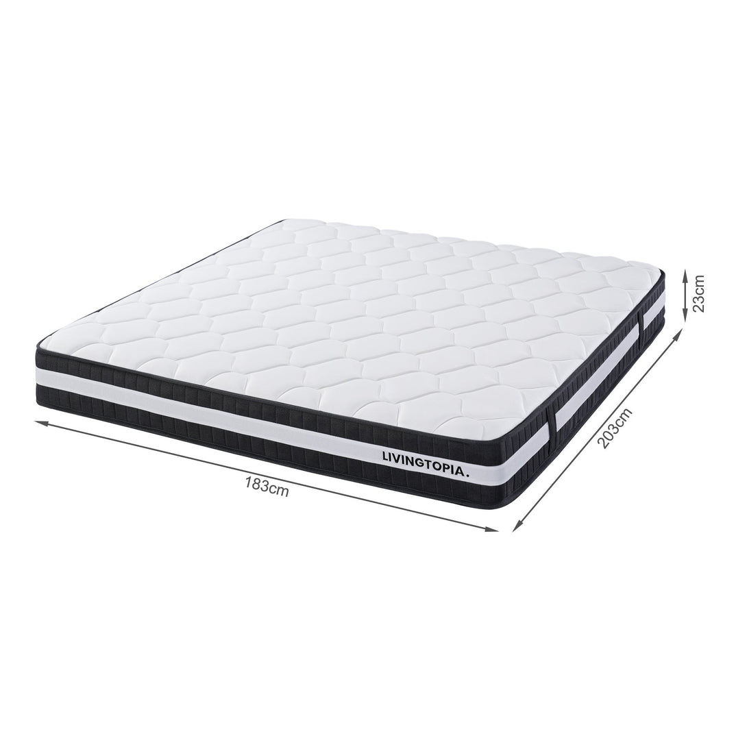 Comfort Plus Pocket Spring Mattress - Super King
