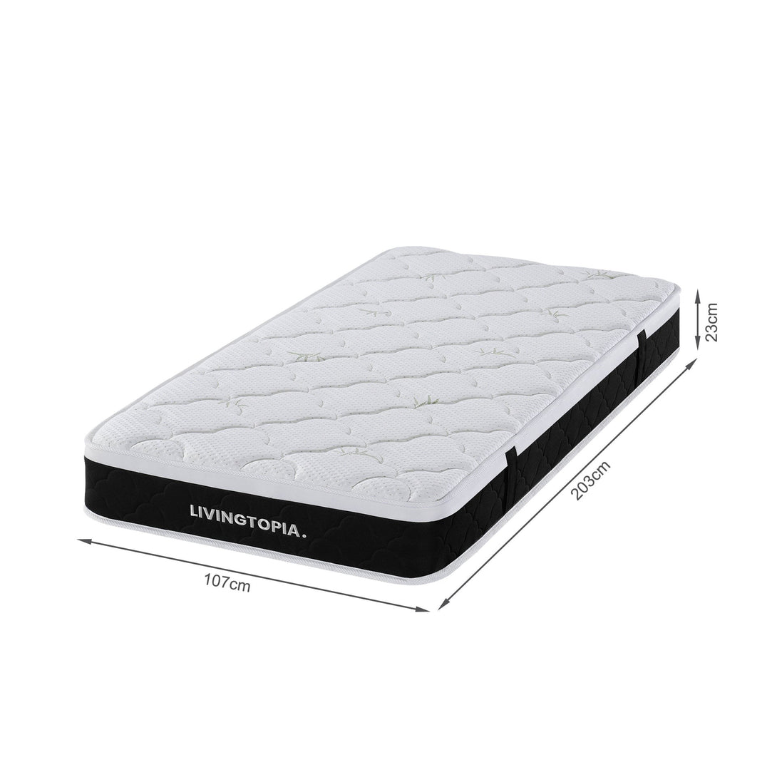 Bamboo Plus 3 Zone Pocket Spring Mattress - King Single