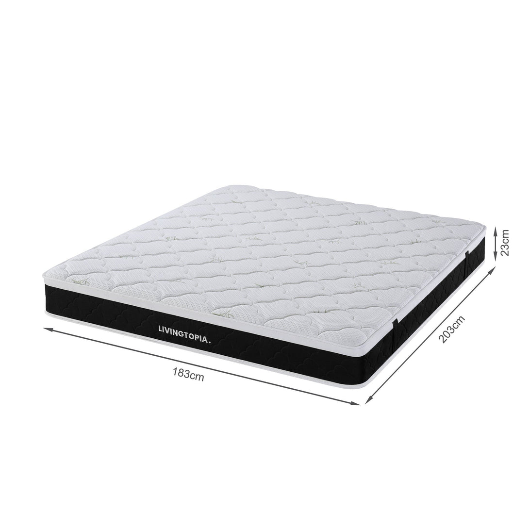 Bamboo Plus 3 Zone Pocket Spring Mattress - Super King