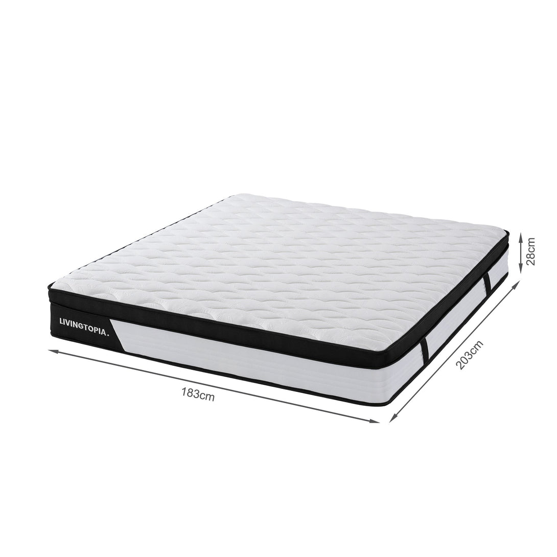 Bamboo Pro 5 Zone Pocket Spring Mattress - Super King