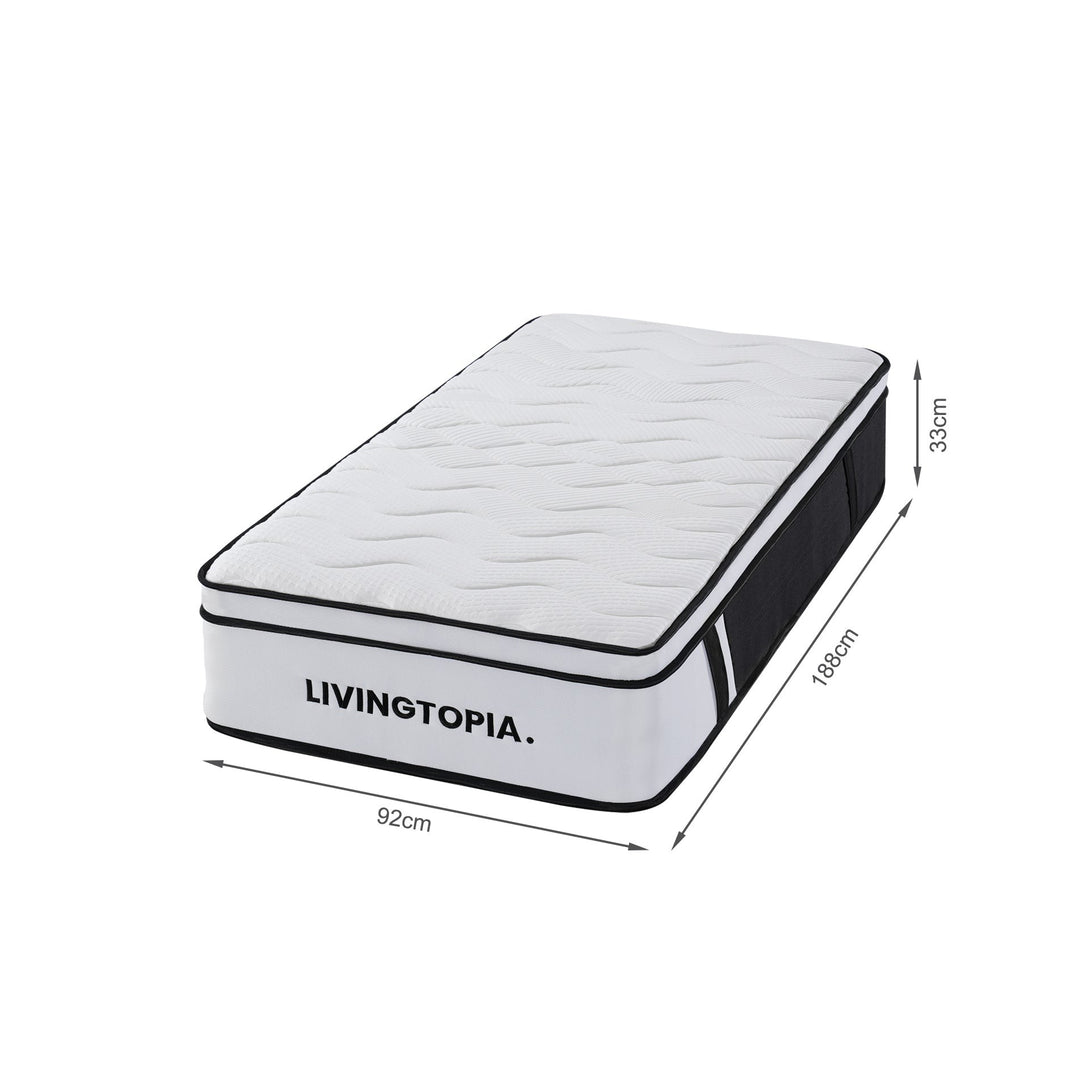 Bamboo Prime 7 Zone Pocket Spring Mattress - Single