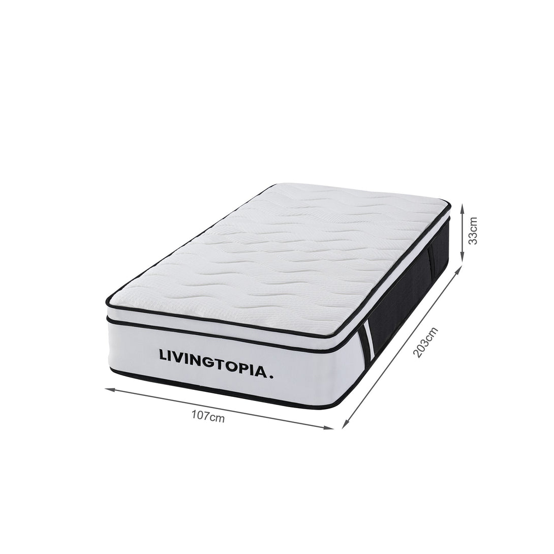 Bamboo Prime 7 Zone Pocket Spring Mattress - King Single
