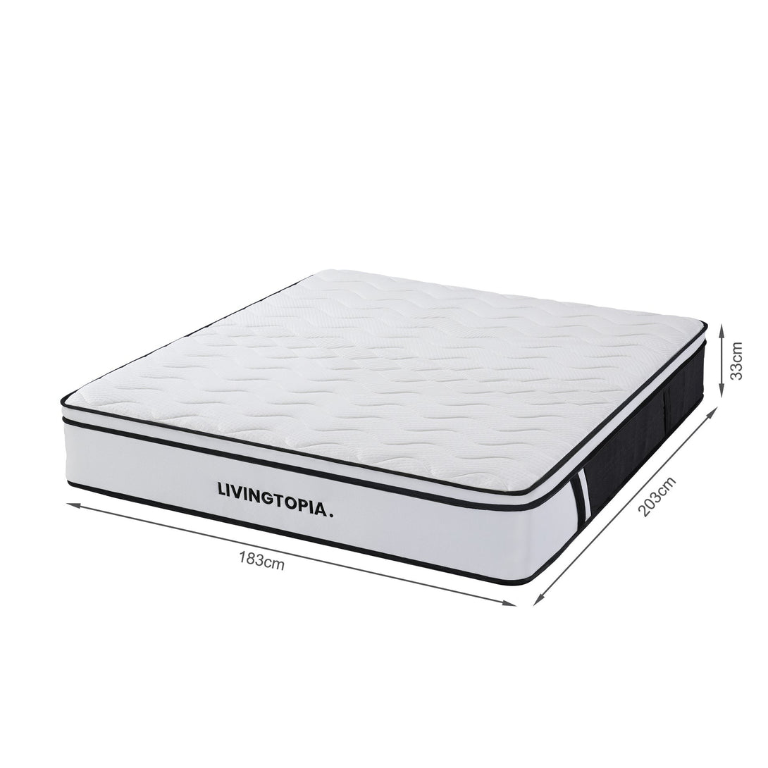 Bamboo Prime 7 Zone Pocket Spring Mattress - Super King