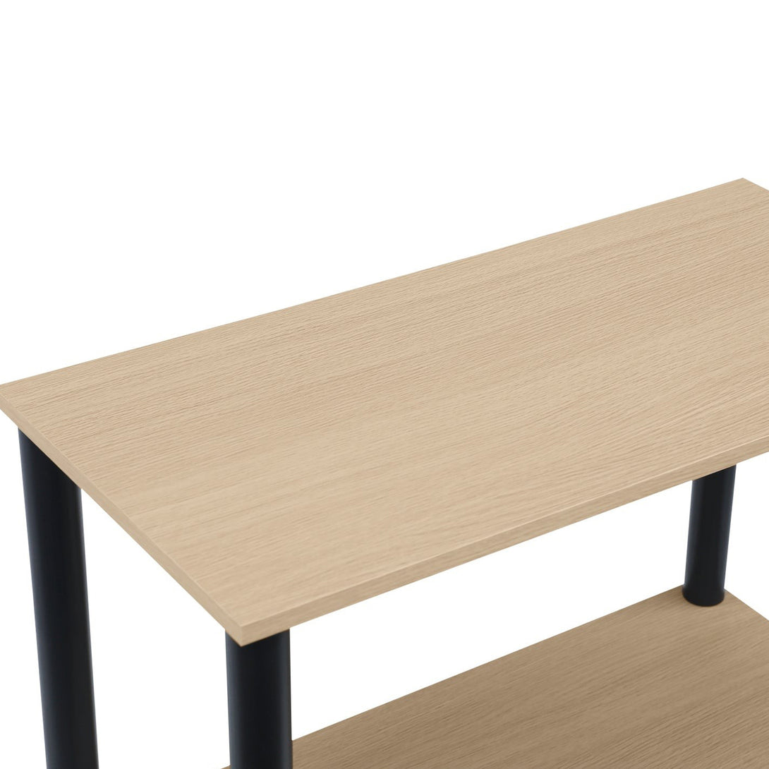 Horeke 3 Tier Flexi Storage Rack - Oak + Black