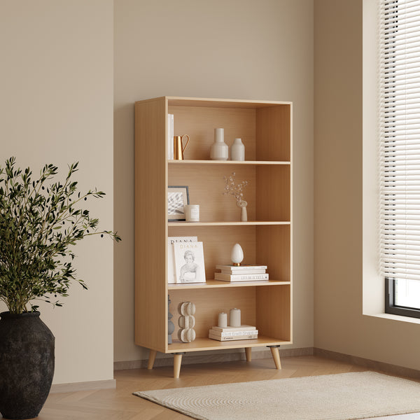 Napier Bookshelf Storage Shelf - Oak