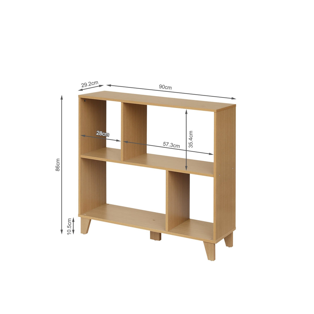 Wairio Bookshelf Storage Shelf - Oak