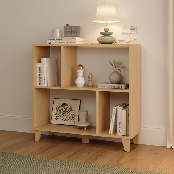 Wairio Bookshelf Storage Shelf - Oak