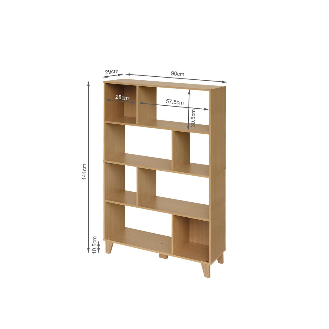 Sanson Bookshelf Storage Shelf - Oak