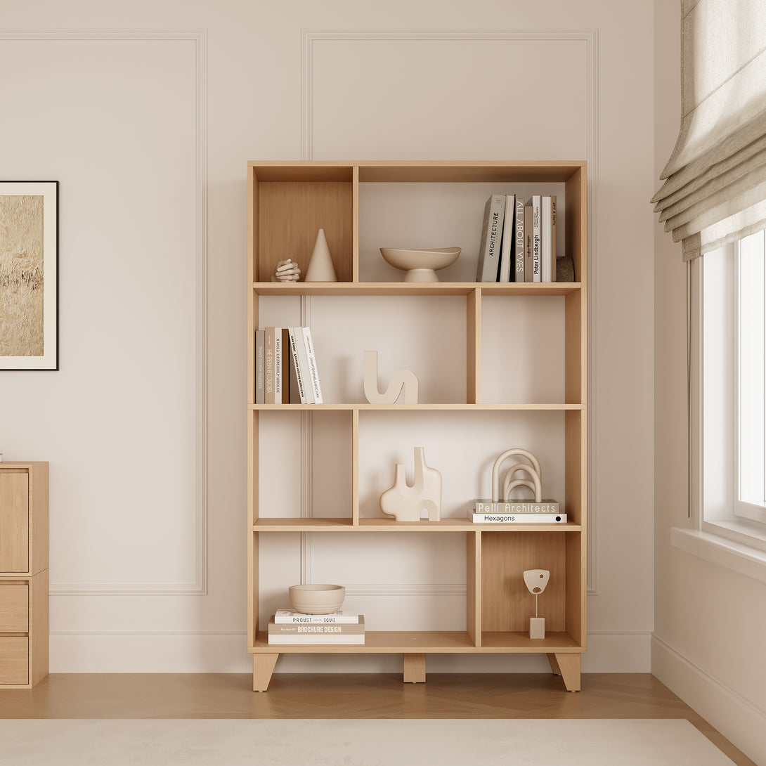 Sanson Bookshelf Storage Shelf - Oak