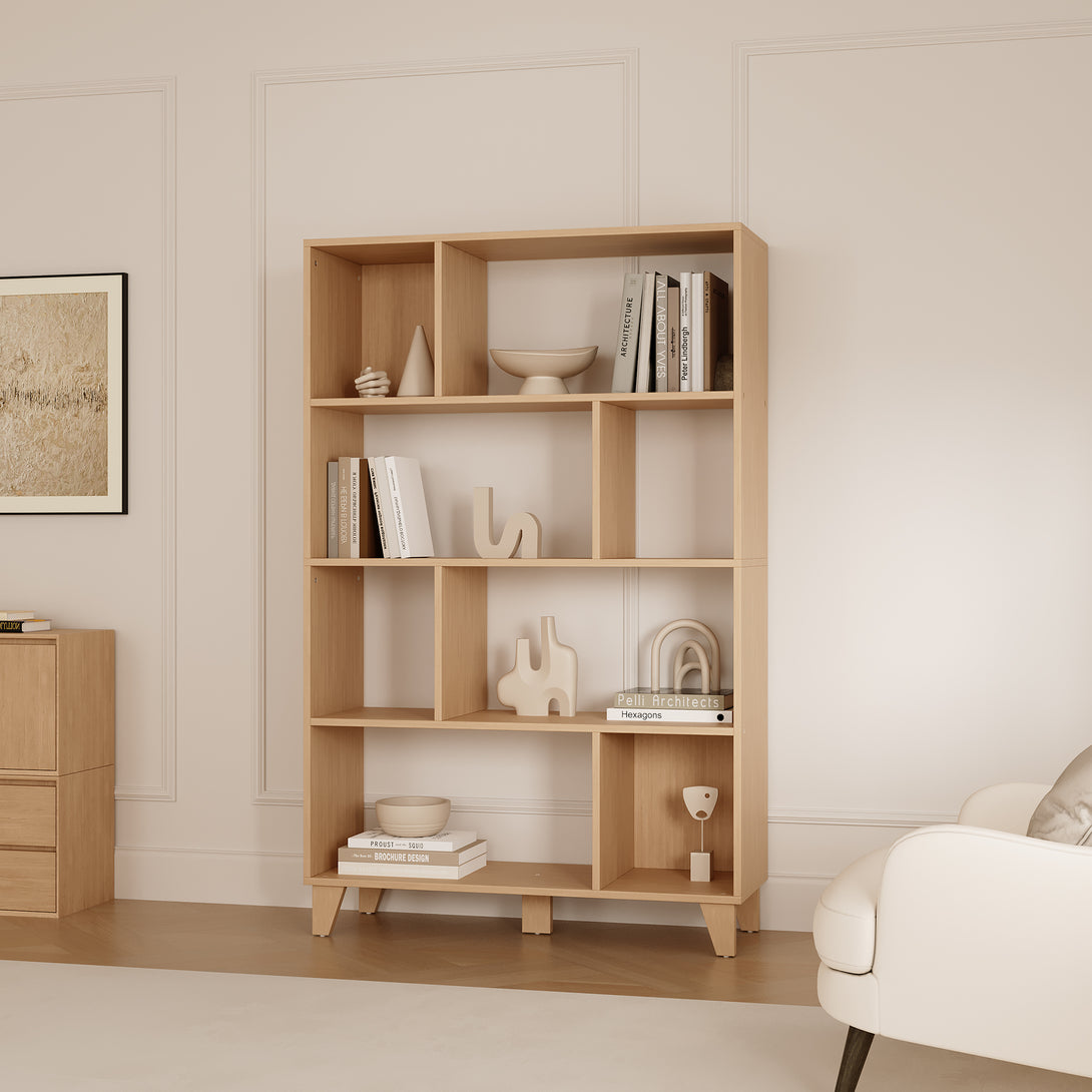 Sanson Bookshelf Storage Shelf - Oak