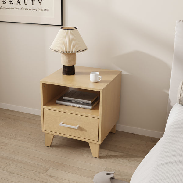 Claire Bedside Table - Oak