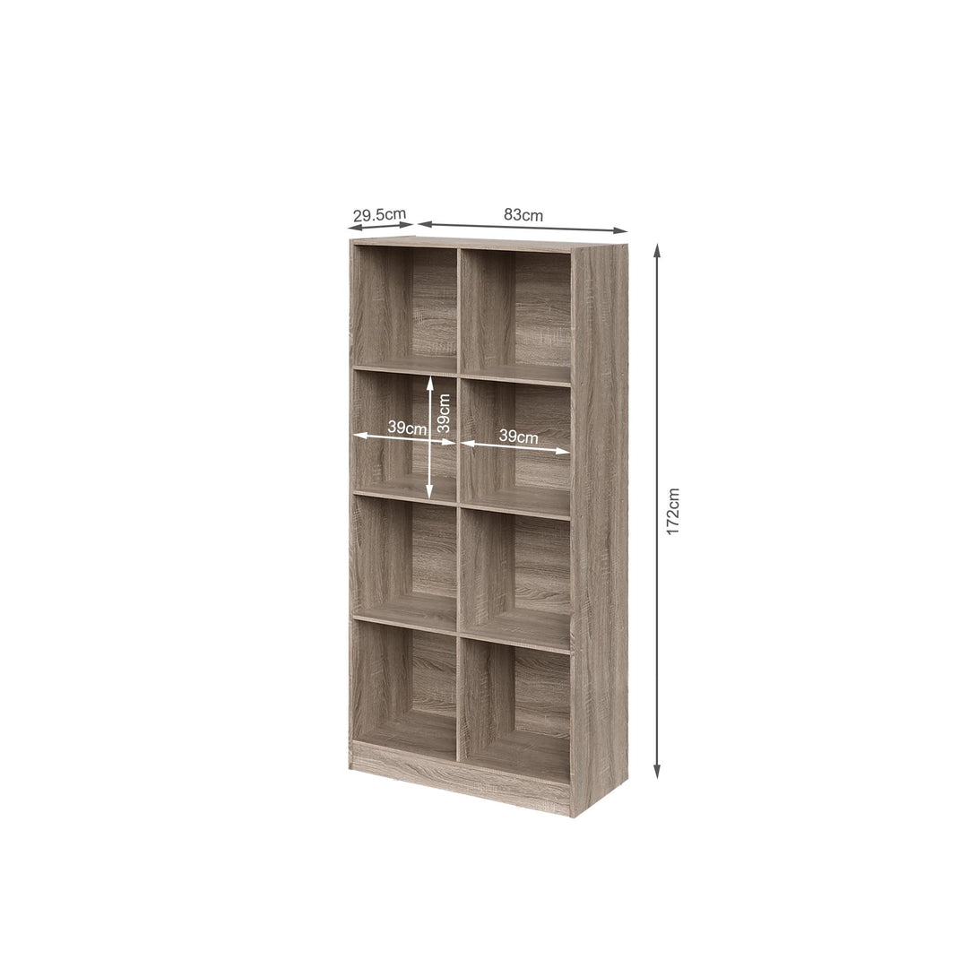 Levin Bookshelf Storage Shelf - Sonama Oak