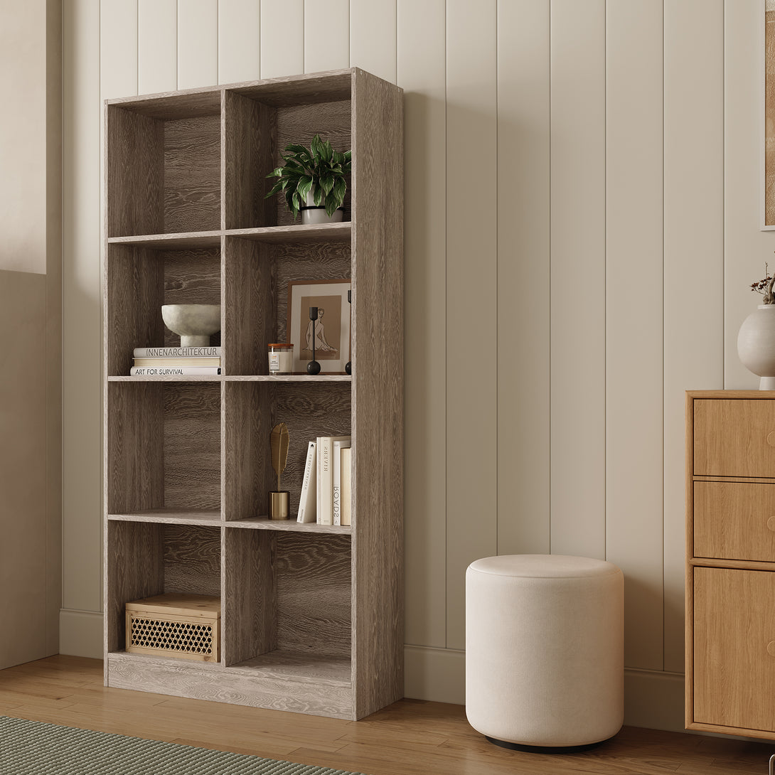 Levin Bookshelf Storage Shelf - Sonama Oak