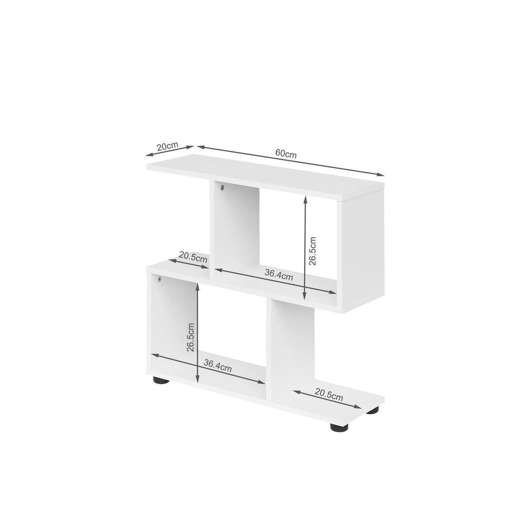 Dipton Display Storage Shelf - White