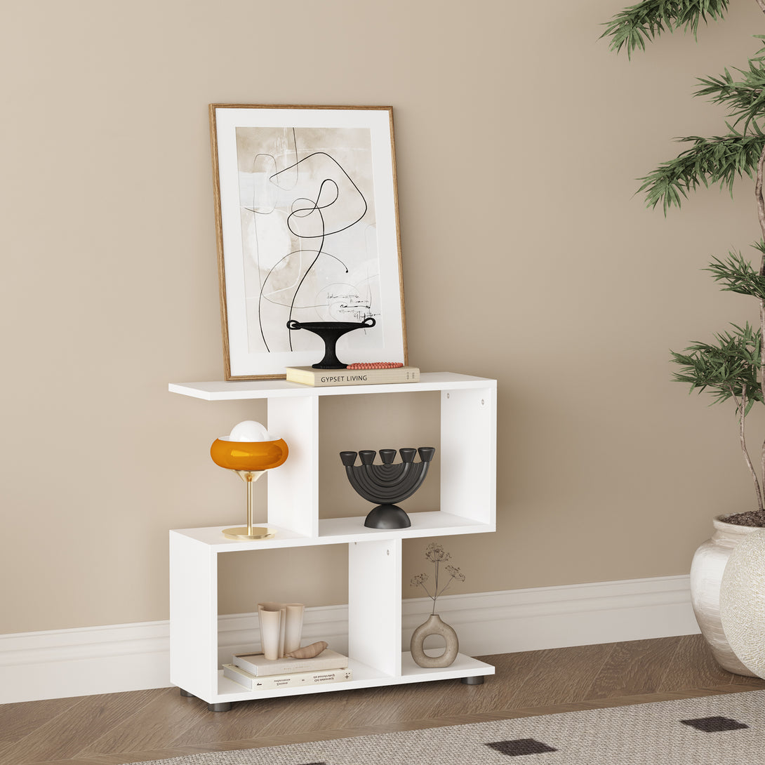 Dipton Display Storage Shelf - White
