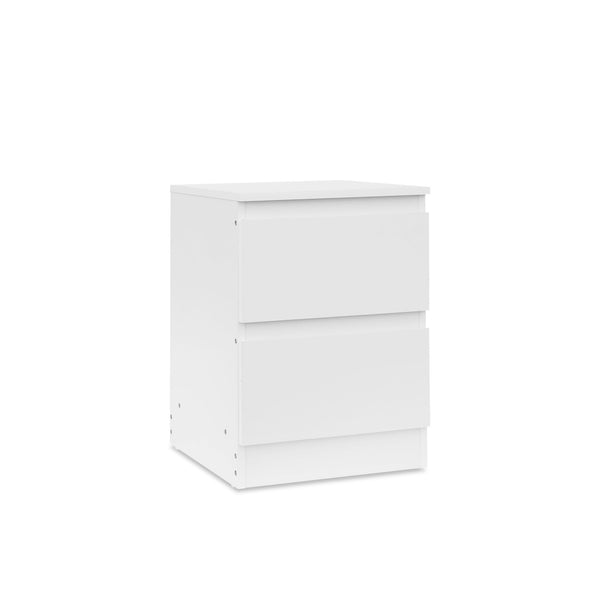Hollis Bedside Table - White