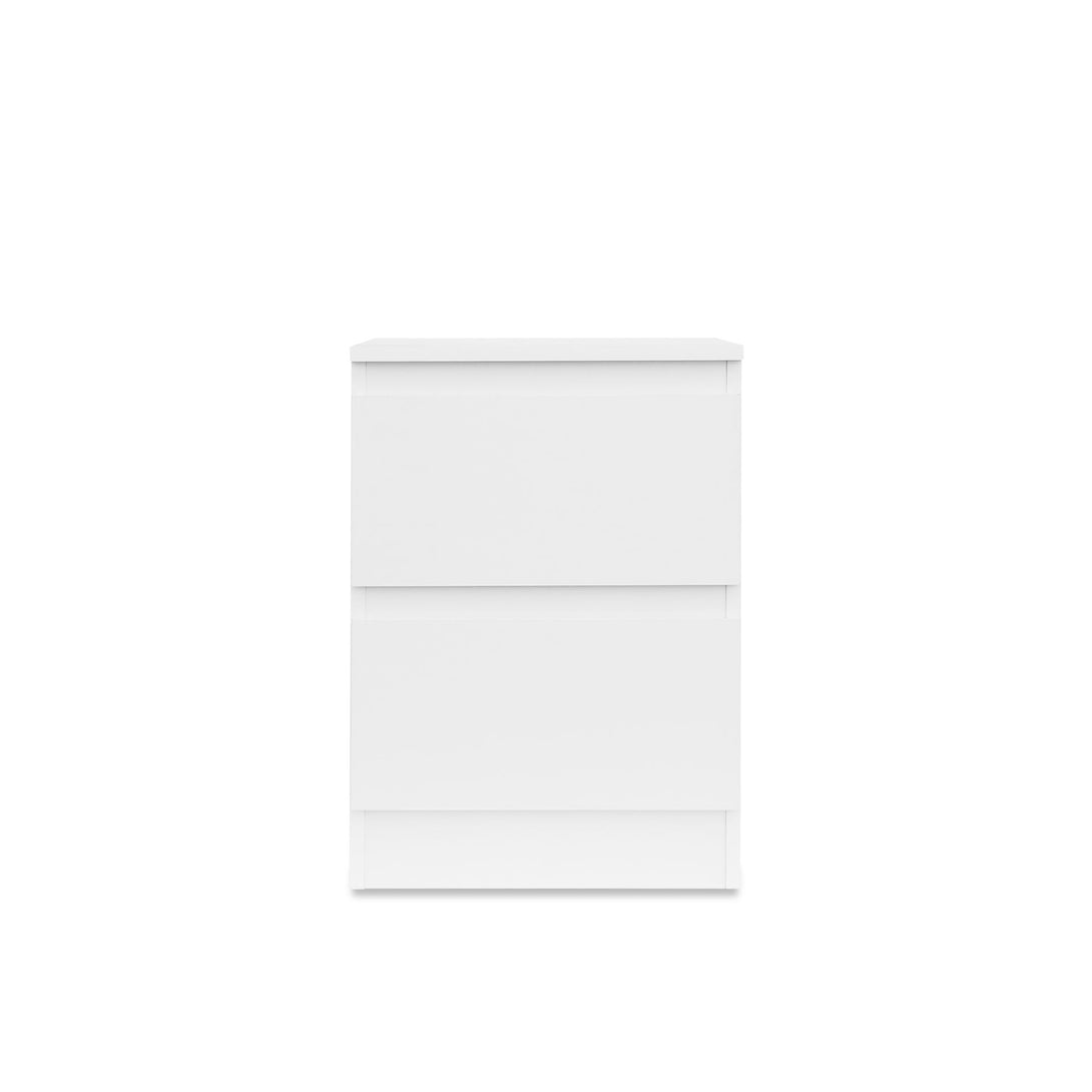 Hollis Bedside Table - White