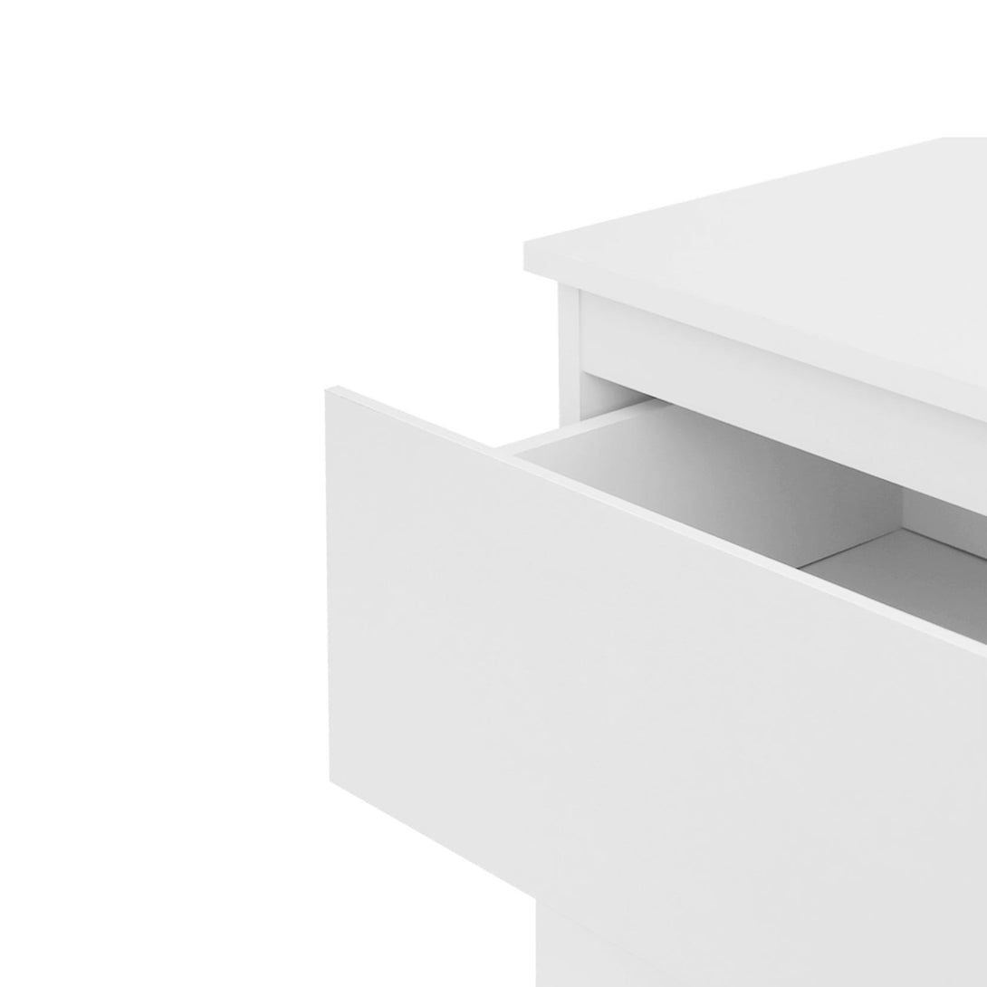Hollis 4 Drawers Tallboy - White