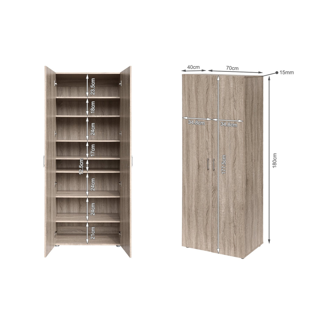 Pansy Storage Cabinet - Sonama Oak