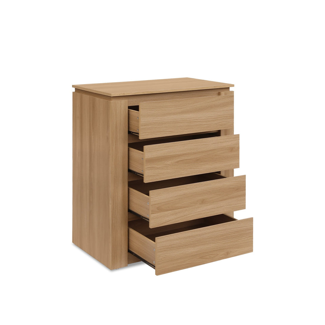 Jayce 4 Drawers Tallboy - Oak