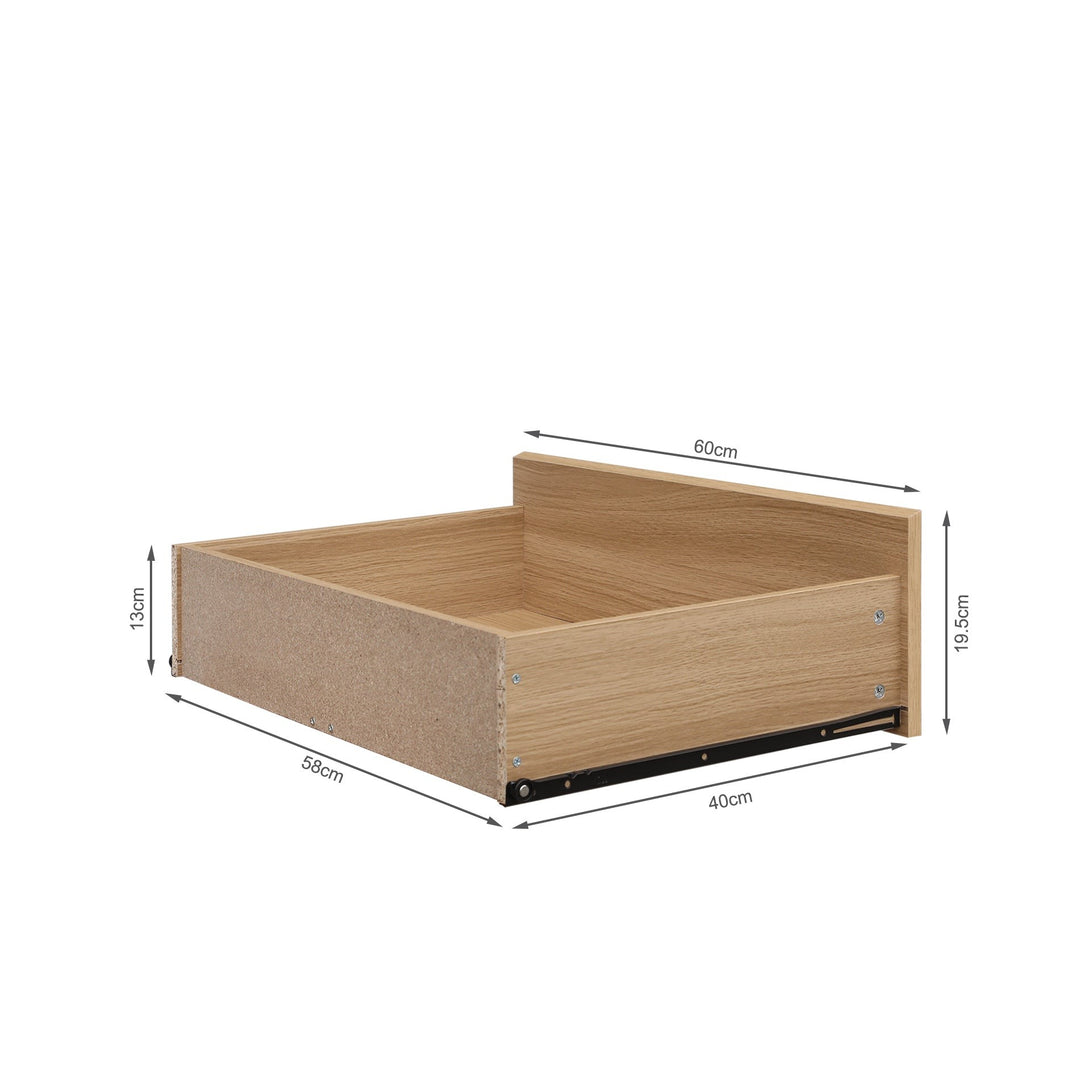 Jayce 4 Drawers Tallboy - Oak