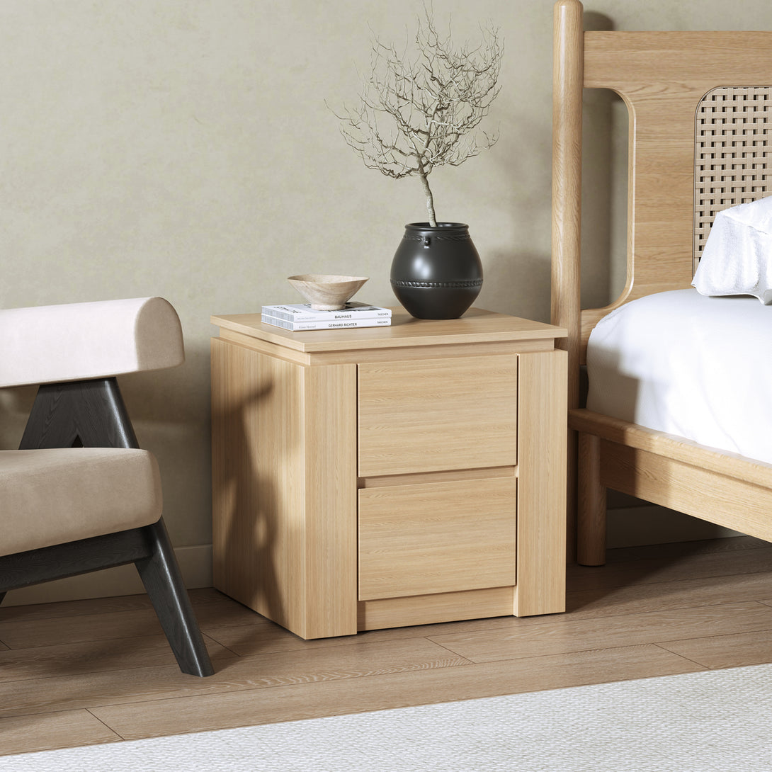Jayce Bedside Table - Oak