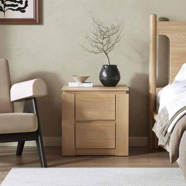 Jayce Bedside Table - Oak