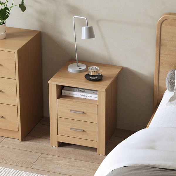 Olsen Bedside Table - Oak 