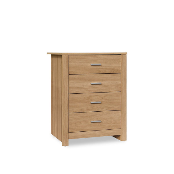 Olsen 4 Drawers Tallboy - Oak
