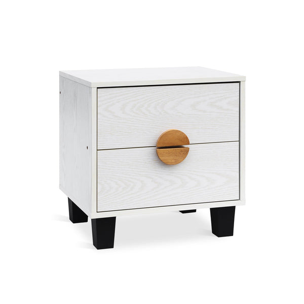 Sofia Bedside Table - Oak White