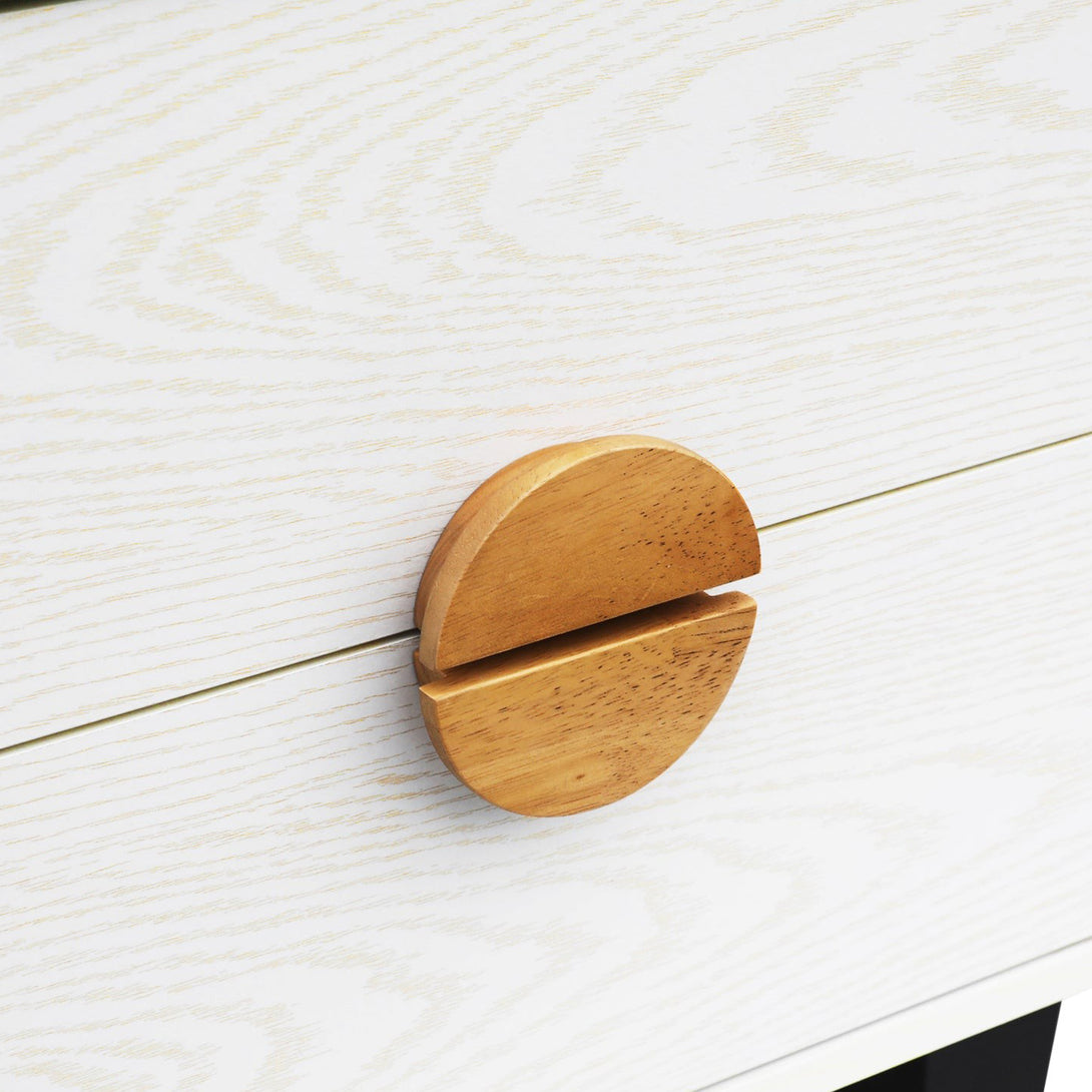 Sofia Bedside Table - Oak White