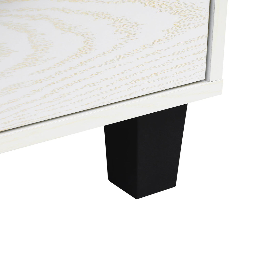 Sofia Bedside Table - Oak White