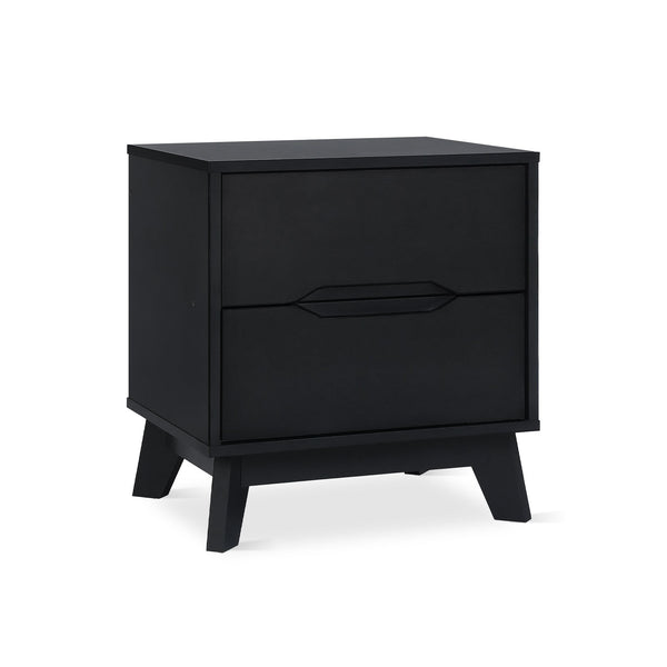 Zora Bedside Table - Black