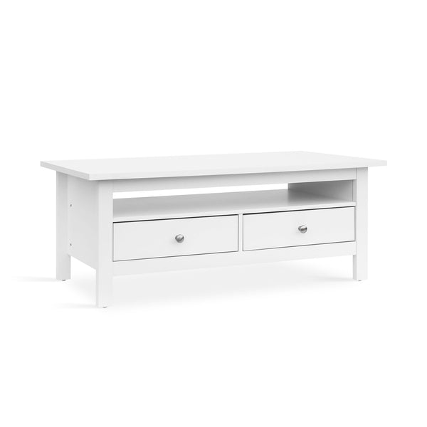 Barrett Rectangular Coffee Table - White