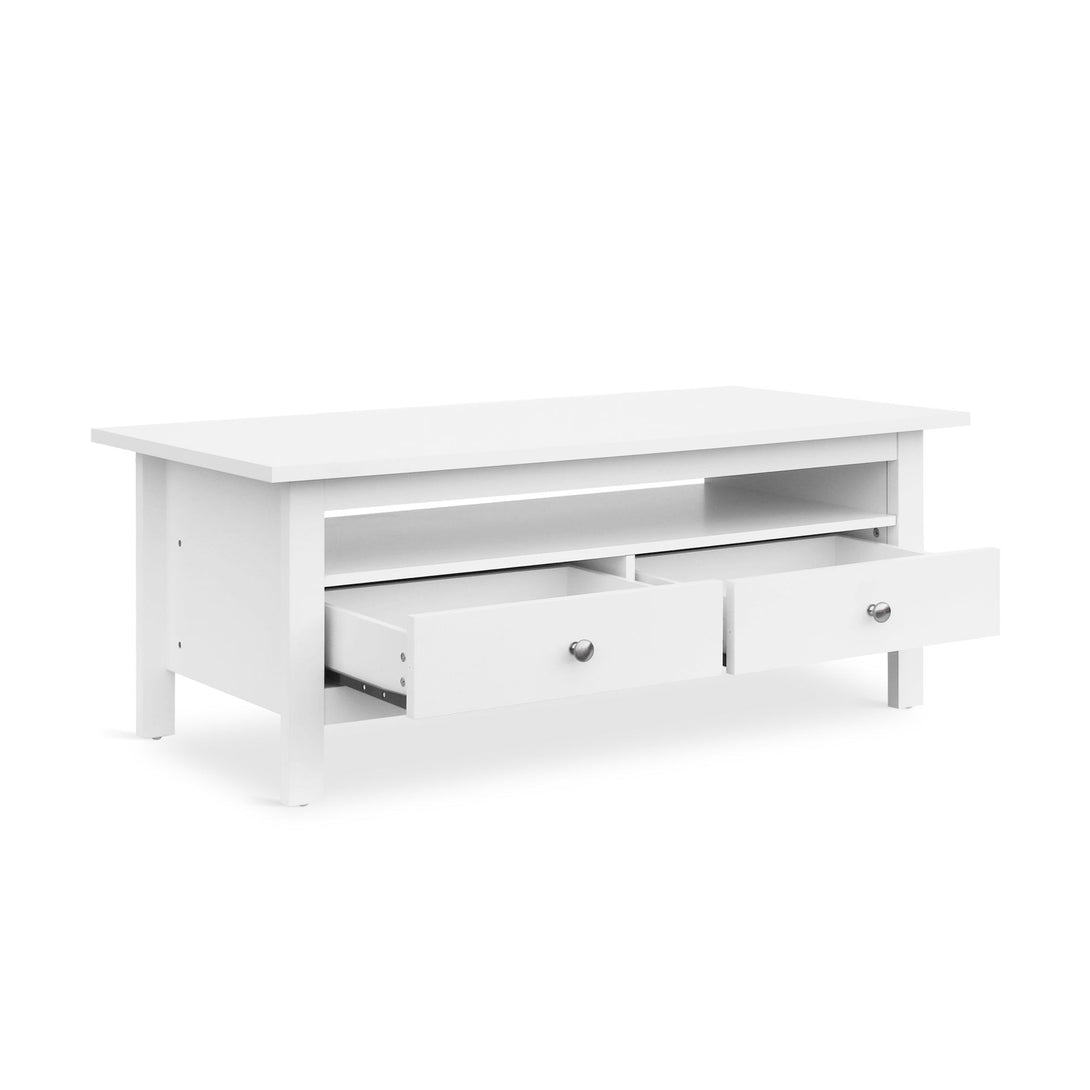 Barrett Rectangular Coffee Table - White