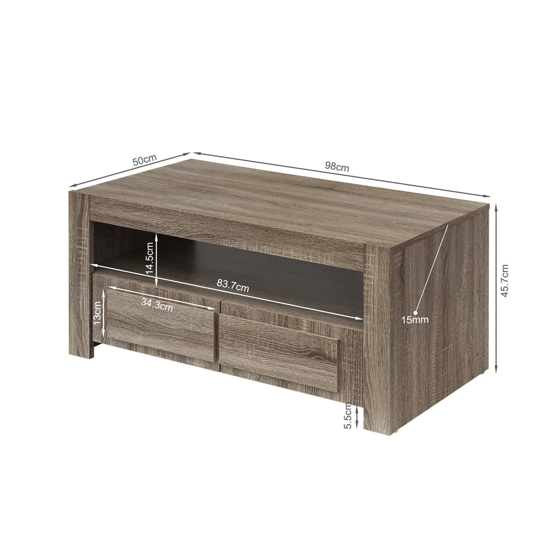 Kalani Coffee Table - Sonama Oak