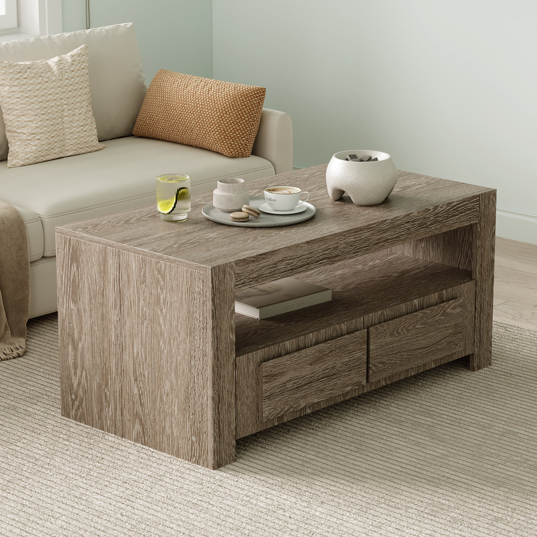 Kalani Coffee Table - Sonama Oak