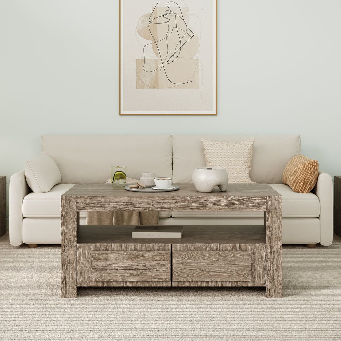 Kalani Coffee Table - Sonama Oak